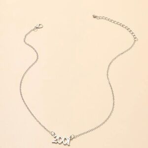 3/$30 🤍 Established “2001” Necklace